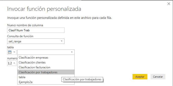 Crear y usar funciones para agrupar valores numéricos