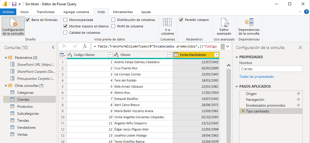 dataXbi - Consulta Clientes