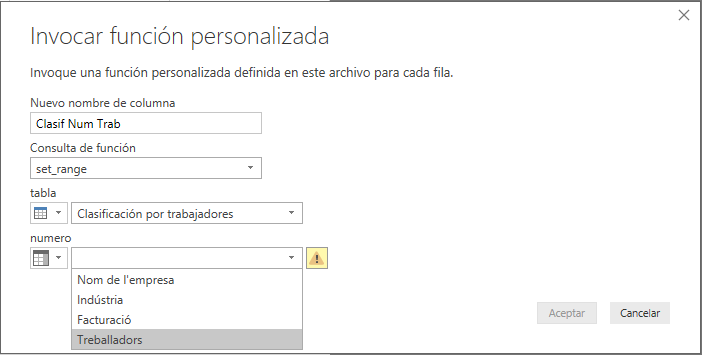 Crear y usar funciones para agrupar valores numéricos