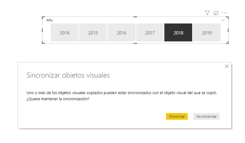 Copiar una segmentación de datos en otra página
